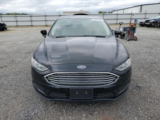 3FA6P0UU4JR122287 - 2018 FORD FUSION S HYBRID BLACK photo 5