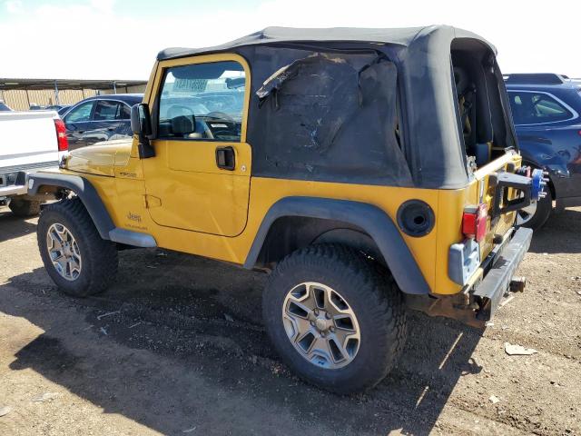 1J4FA49S03P328110 - 2003 JEEP WRANGLER / SPORT GOLD photo 2