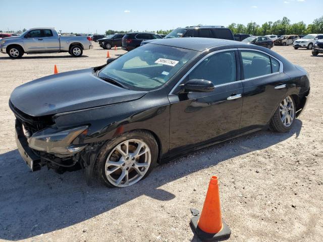 1N4AA5AP6EC905915 - 2014 NISSAN MAXIMA S BLACK photo 1