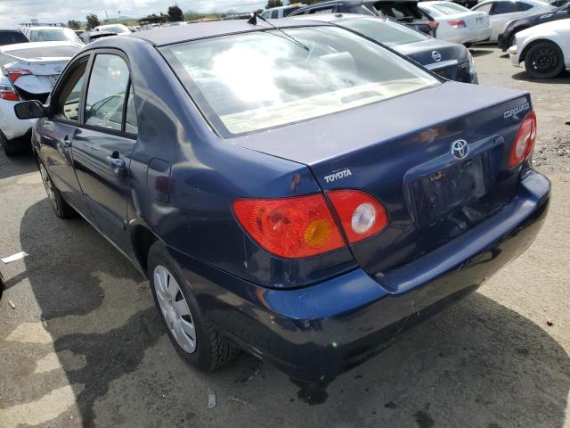 JTDBR32E130003504 - 2003 TOYOTA COROLLA CE BLUE photo 2