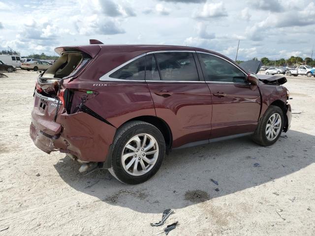 5J8TB3H55JL009027 - 2018 ACURA RDX TECHNOLOGY BURGUNDY photo 3