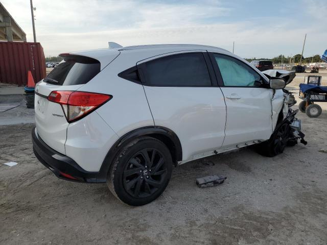 3CZRU5H14NM703184 - 2022 HONDA HR-V SPORT WHITE photo 3