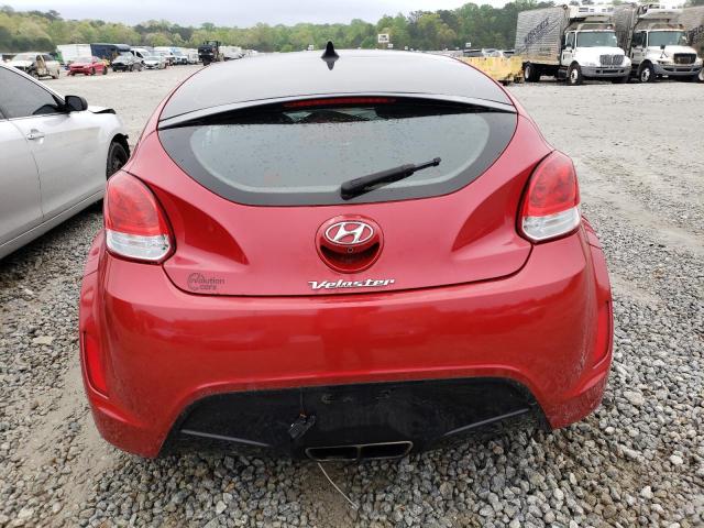 KMHTC6AD2HU318114 - 2017 HYUNDAI VELOSTER A RED photo 6