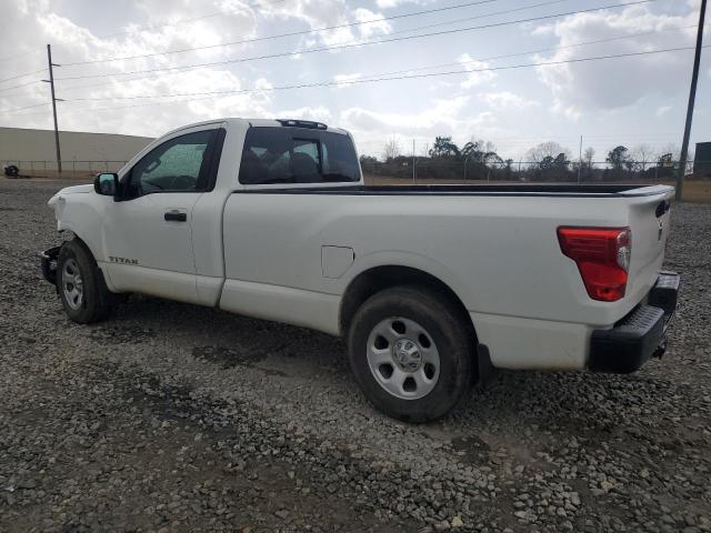 1N6AA1R73HN569105 - 2017 NISSAN TITAN S WHITE photo 2