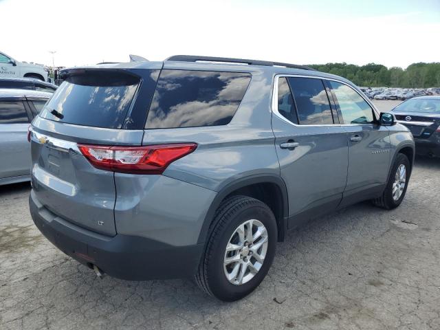 1GNERGKW6KJ106110 - 2019 CHEVROLET TRAVERSE LT 灰色 照片 3