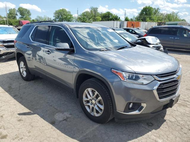 1GNERGKW6KJ106110 - 2019 CHEVROLET TRAVERSE LT 灰色 照片 4