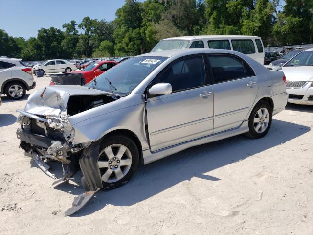 1NXBR32E87Z787500 - 2007 TOYOTA COROLLA CE SILVER photo 1