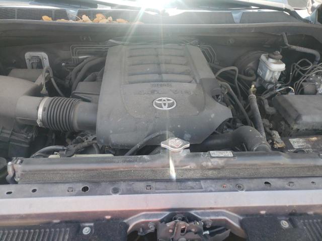 5TFRM5F1XFX083817 - 2015 TOYOTA TUNDRA DOUBLE CAB SR/SR5 GRAY photo 11