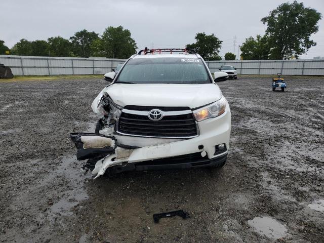 5TDJKRFH2GS330200 - 2016 TOYOTA HIGHLANDER XLE WHITE photo 5