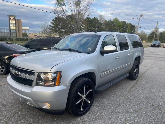 1GNUKJE32AR225738 - 2010 CHEVROLET SUBURBAN K1500 LT GRAY photo 2