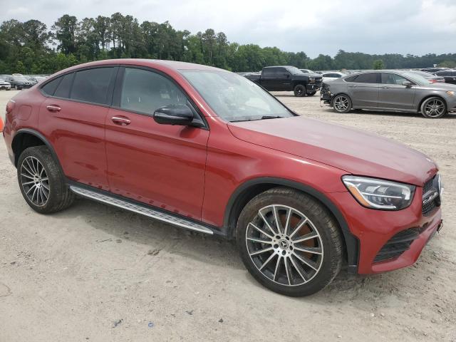 W1N0J8EB4NG014304 - 2022 MERCEDES-BENZ GLC COUPE 300 4MATIC RED photo 4