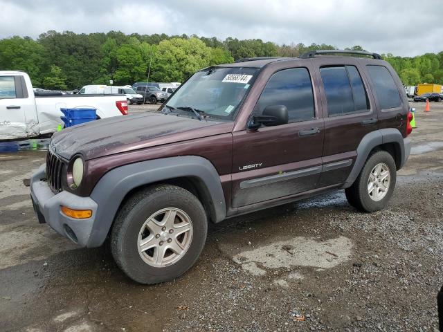 2004 JEEP LIBERTY SPORT, 