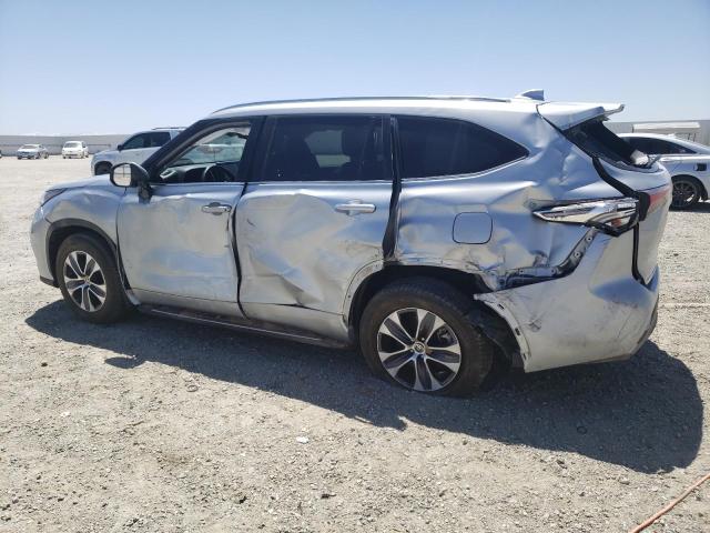 5TDHZRAH3MS041033 - 2021 TOYOTA HIGHLANDER XLE Gümüş foto 2