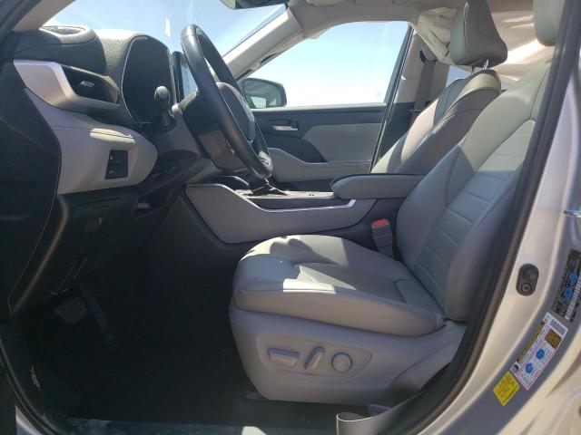 5TDHZRAH3MS041033 - 2021 TOYOTA HIGHLANDER XLE Gümüş foto 7
