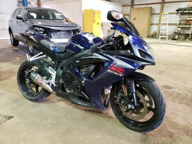 JS1GR7KA772101130 - 2007 SUZUKI GSX-R750 BLUE photo 1