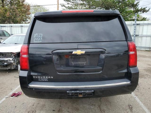 1GNSKJKC4GR376858 - 2016 CHEVROLET SUBURBAN K1500 LTZ BLACK photo 6