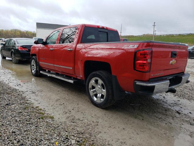 3GCUKSEJ1FG347303 - 2015 CHEVROLET SILVERADO K1500 LTZ RED photo 2