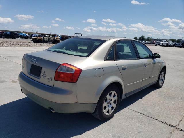 WAULC68E92A129193 - 2002 AUDI A4 1.8T QUATTRO BEIGE photo 3