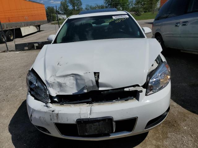 2G1WC5E37E1182477 - 2014 CHEVROLET IMPALA LIM LTZ WHITE photo 5