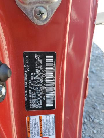 JF1ZNAA18E9709225 - 2014 TOYOTA SCION FR-S 红色 照片 12