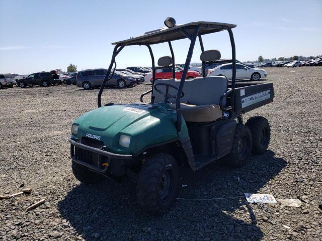 4XARF50A44D163980 - 2004 POLARIS RANGER 6X6 GREEN photo 2