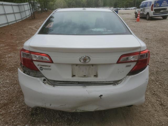 4T1BF1FK6CU546512 - 2012 TOYOTA CAMRY BASE WHITE photo 6