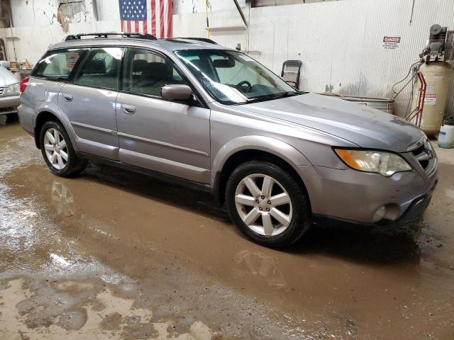 4S4BP62C687355851 - 2008 SUBARU OUTBACK 2.5I LIMITED SILVER photo 4