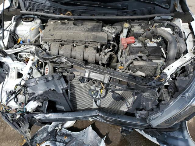 3N1AB7AP0KY442095 - 2019 NISSAN SENTRA S WHITE photo 11