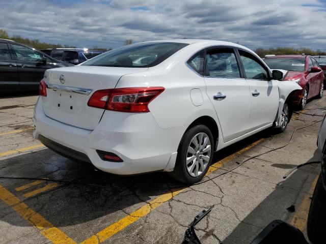 3N1AB7AP0KY442095 - 2019 NISSAN SENTRA S WHITE photo 3