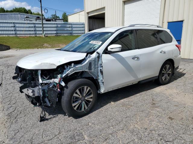 5N1DR2AN6LC640063 - 2020 NISSAN PATHFINDER S WHITE photo 1