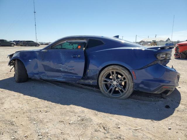 1G1FH1R7XK0128752 - 2019 CHEVROLET CAMARO SS BLUE photo 2