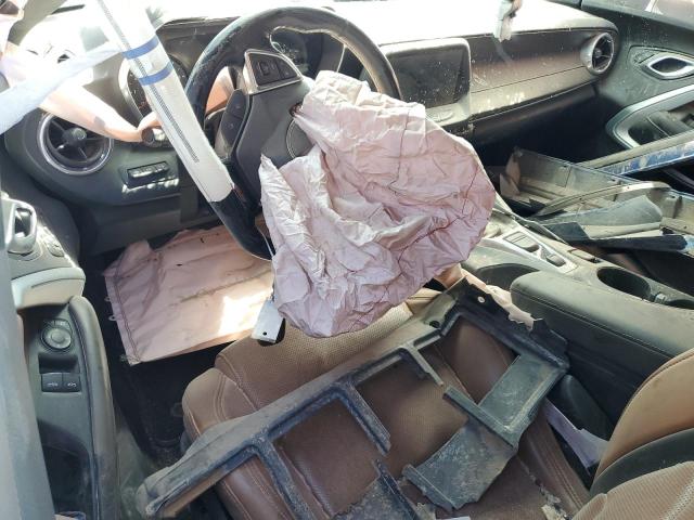 1G1FH1R7XK0128752 - 2019 CHEVROLET CAMARO SS BLUE photo 8