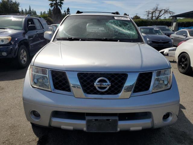5N1AR18U56C619235 - 2006 NISSAN PATHFINDER LE SILVER photo 5