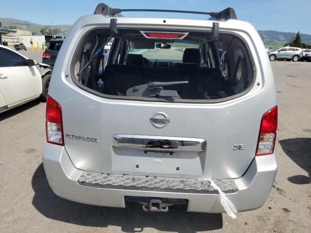 5N1AR18U56C619235 - 2006 NISSAN PATHFINDER LE SILVER photo 6