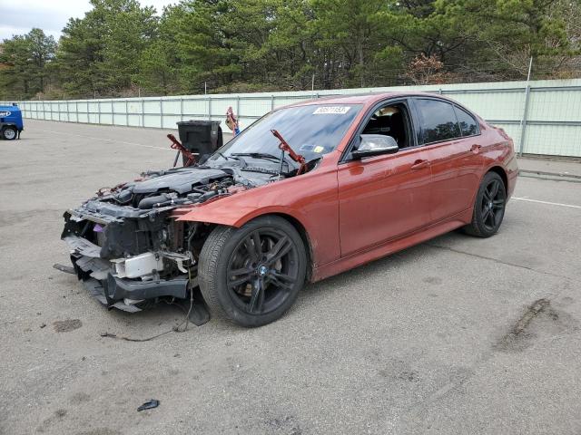 WBA8B7G51JNV10995 - 2018 BMW 340 XI ORANGE photo 1