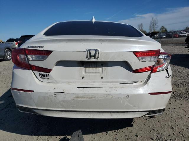 1HGCV1F55NA076422 - 2022 HONDA ACCORD EXL WHITE photo 6