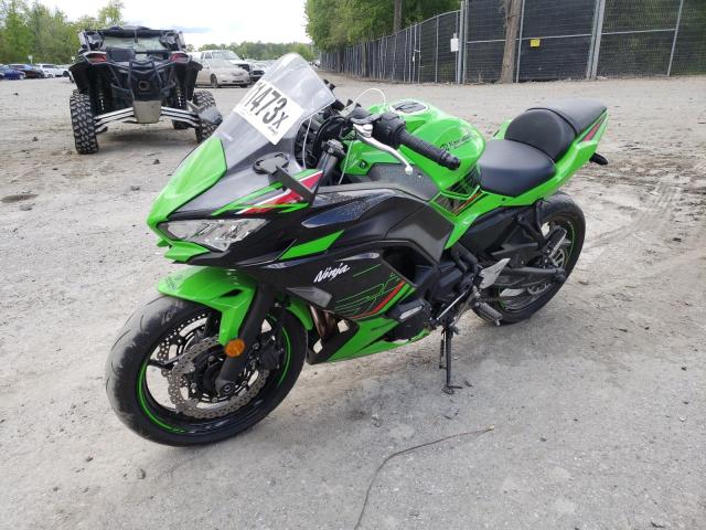 ML5EXER14PDA81658 - 2023 KAWASAKI EX650 R Зеленый фото 2