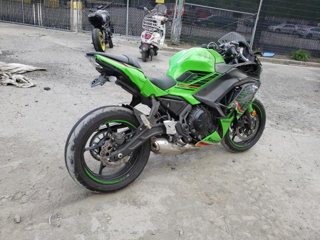 ML5EXER14PDA81658 - 2023 KAWASAKI EX650 R Зеленый фото 4