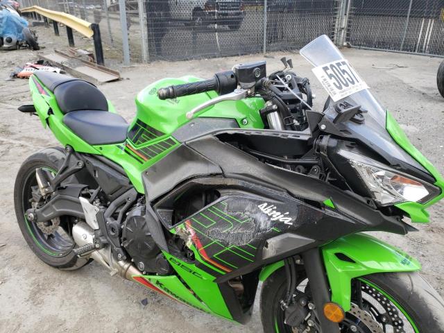 ML5EXER14PDA81658 - 2023 KAWASAKI EX650 R Зеленый фото 9