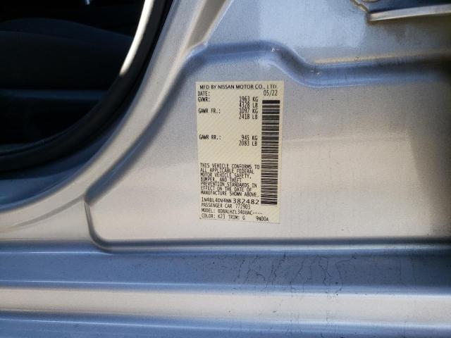 1N4BL4DV4NN382482 - 2022 NISSAN ALTIMA SV SILVER photo 12