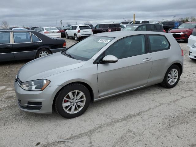 3VW917AU3FM036508 - 2015 VOLKSWAGEN GOLF SILVER photo 1