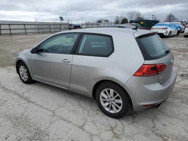 3VW917AU3FM036508 - 2015 VOLKSWAGEN GOLF SILVER photo 2