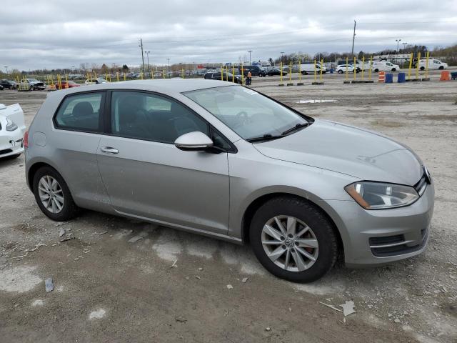 3VW917AU3FM036508 - 2015 VOLKSWAGEN GOLF SILVER photo 4