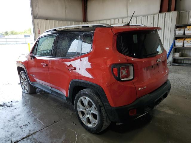 ZACCJBDT8FPC30737 - 2015 JEEP RENEGADE LIMITED RED photo 2