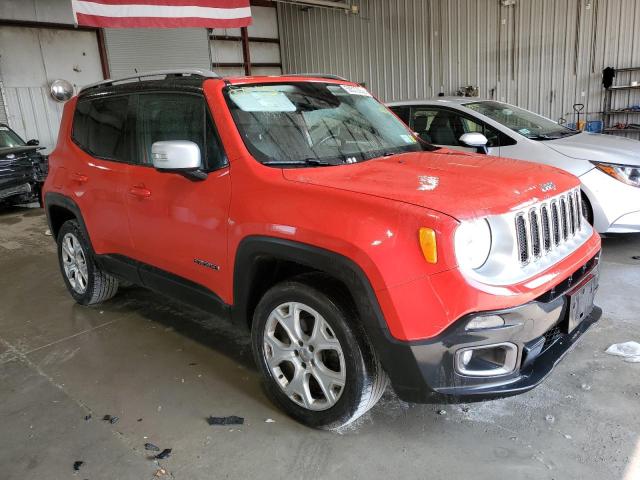 ZACCJBDT8FPC30737 - 2015 JEEP RENEGADE LIMITED RED photo 4