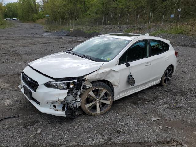 4S3GTAM68J3726490 - 2018 SUBARU IMPREZA SPORT WHITE photo 1