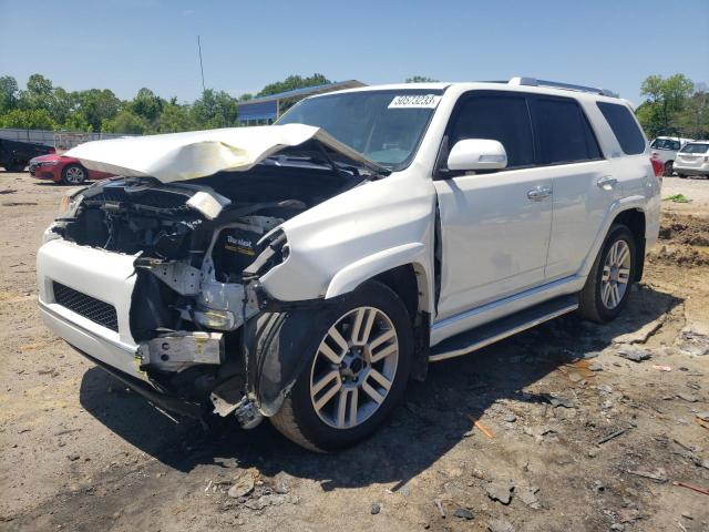 JTEZU5JR9C5036827 - 2012 TOYOTA 4RUNNER SR5 WHITE photo 1