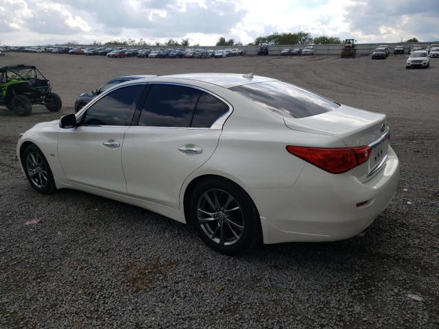 JN1EV7AP6HM742910 - 2017 INFINITI Q50 PREMIUM WHITE photo 2