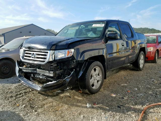 5FPYK1F56DB015431 - 2013 HONDA RIDGELINE RTL  photo 2