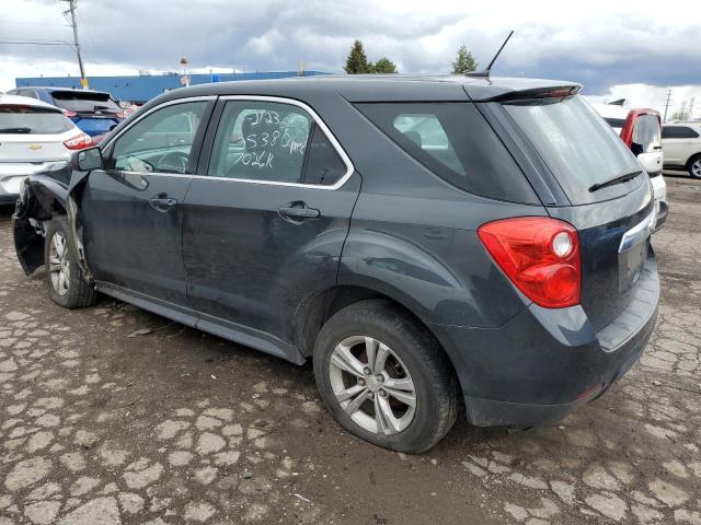 2GNALAEK0E1117026 - 2014 CHEVROLET EQUINOX LS GRAY photo 2